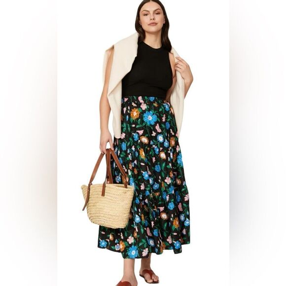 Kate Spade New York Floral Garden Skirt Size Small - Picture 3 of 7
